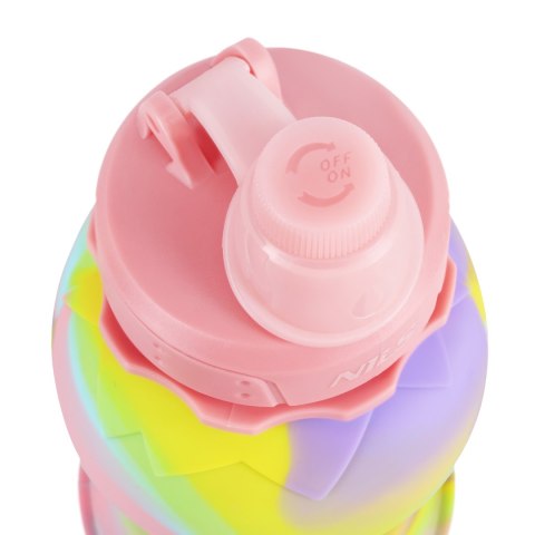 NC4102 BIDON SILIKONOWY SKŁADANY 700ML RÓŻOWY NILS NC4102 BIDON SILIKONOWY SKŁADANY 700ML RÓŻOWY NILS