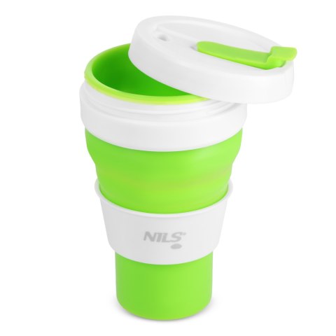NC4103 KUBEK SILIKONOWY SKŁADANY 600ML JASNO ZIELONY NILS CAMP NC4103 KUBEK SILIKONOWY SKŁADANY 600ML JASNO ZIELONY NILS CAMP