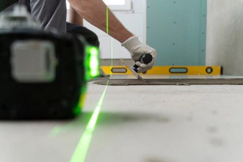 Poziomica laserowa płaszczyznowa zielony laser krzyżowy 360° 4D 16 linii Poziomica laserowa płaszczyznowa zielony laser krzyżowy 360° 4D 16 linii