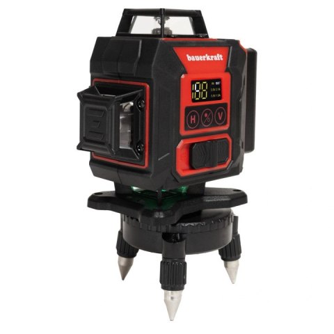 Poziomica laserowa płaszczyznowa zielony laser krzyżowy 360° 4D 16 linii Poziomica laserowa płaszczyznowa zielony laser krzyżowy 360° 4D 16 linii