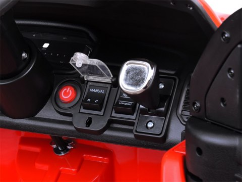 Auto RAM pickup straż pożarna na akumulator dla dziecka koguty PA0323