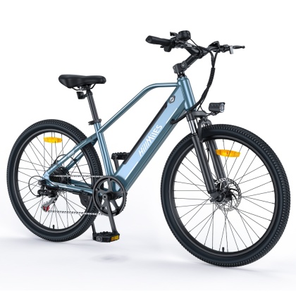 Elektryczny rower górski MileTrail, silnik 250W 36V 13 Ah, 25 km/h, 7 biegów, hydrauliczne hamulce tarczowe