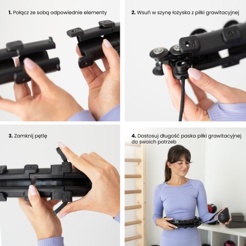 HHW01 HULA HOP BLACK Z WYPUSTKAMI I OBCIĄŻNIKIEM HMS HHW01 HULA HOP BLACK Z WYPUSTKAMI I OBCIĄŻNIKIEM HMS