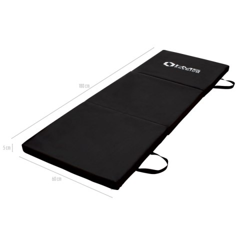 MGS02 BLACK MATERAC GIMNASTYCZNY SKŁADANY 1800x600MM HMS PREMIUM MGS02 BLACK MATERAC GIMNASTYCZNY SKŁADANY 1800x600MM HMS PREMIUM