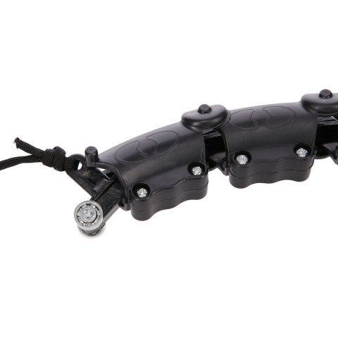 ZESTAW HULA HOP HHW02 BLACK Z WYPUSTKAMI I OBCIĄŻNIKIEM HMS + PAS BR163 RED ZESTAW HULA HOP HHW02 BLACK Z WYPUSTKAMI I OBCIĄŻNIKIEM HMS + PAS BR163 RED
