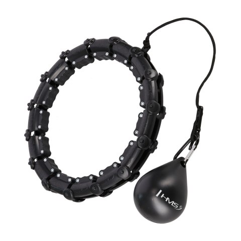 ZESTAW HULA HOP HHW02 BLACK Z WYPUSTKAMI I OBCIĄŻNIKIEM HMS + PAS BR163 RED ZESTAW HULA HOP HHW02 BLACK Z WYPUSTKAMI I OBCIĄŻNIKIEM HMS + PAS BR163 RED