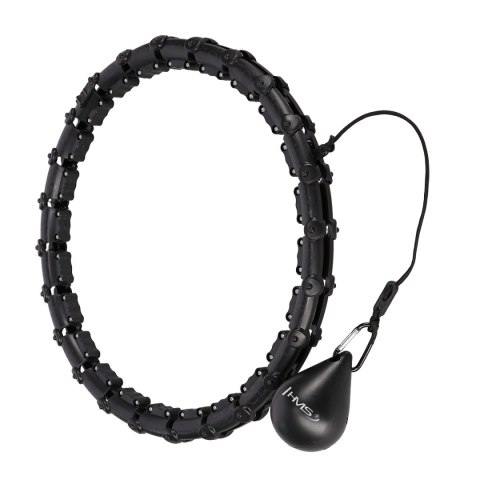 ZESTAW HULA HOP HHW02 BLACK Z WYPUSTKAMI I OBCIĄŻNIKIEM HMS + PAS BR163 RED ZESTAW HULA HOP HHW02 BLACK Z WYPUSTKAMI I OBCIĄŻNIKIEM HMS + PAS BR163 RED