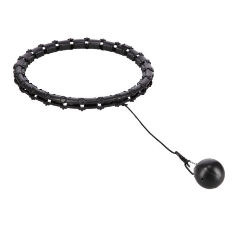 ZESTAW HULA HOP HHW02 BLACK Z WYPUSTKAMI I OBCIĄŻNIKIEM HMS + PAS BR163 RED ZESTAW HULA HOP HHW02 BLACK Z WYPUSTKAMI I OBCIĄŻNIKIEM HMS + PAS BR163 RED