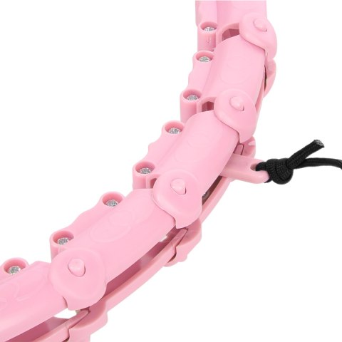 ZESTAW HULA HOP HHW02 LIGHT PINK Z WYPUSTKAMI I OBCIĄŻNIKIEM HMS + PAS BR163 RED ZESTAW HULA HOP HHW02 LIGHT PINK Z WYPUSTKAMI I OBCIĄŻNIKIEM HMS + PAS BR163 RED