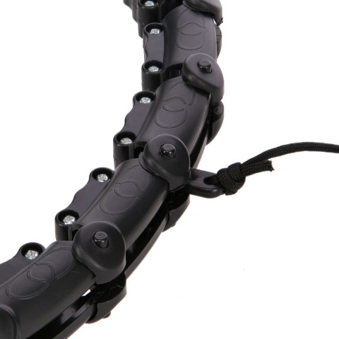 ZESTAW HULA HOP HHW11 BLACK Z WYPUSTKAMI I OBCIĄŻNIKIEM + PAS BR163 BLACK PLUS SIZE HMS ZESTAW HULA HOP HHW11 BLACK Z WYPUSTKAMI I OBCIĄŻNIKIEM + PAS BR163 BLACK PLUS SIZE HMS