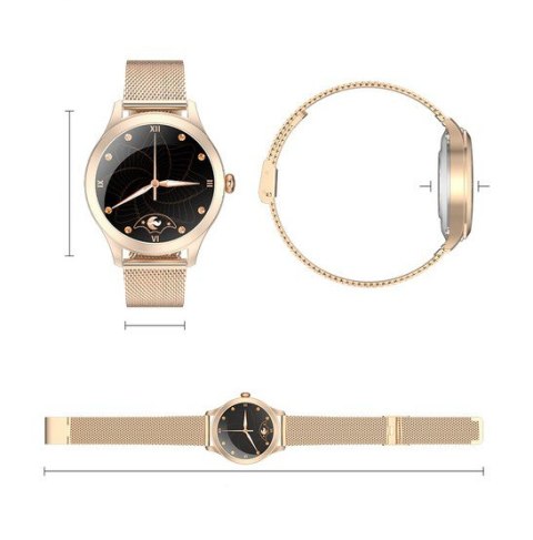 SMARTWATCH DAMSKI G. Rossi SW014-2 rosegold (sg009b)