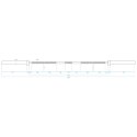 GCF700 GRYF OLIMPIJSKI 20 KG 2200MM + ZACISK ZG1000 RED HMS PREMIUM