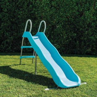 Zjeżdżalnia dla dzieci ogrodowa ślizg 183 cm stal tworzywo INTEX 44106