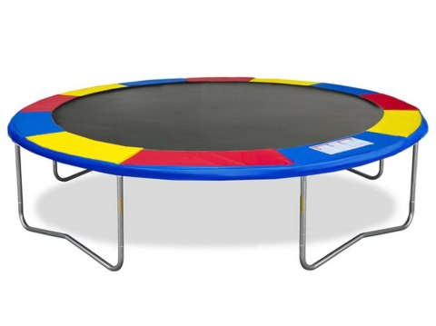 Osłona sprężyn do trampoliny 8 ft miękka mata zabezpieczająca kolorowa 244-250 cm