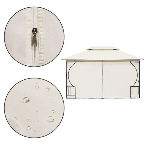 Namiot pawilon ogrodowy altana 3x4m pełne ścianki boczne MultiGarden