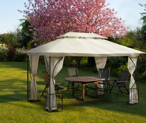 Namiot pawilon ogrodowy altana 3x4m pełne ścianki boczne MultiGarden