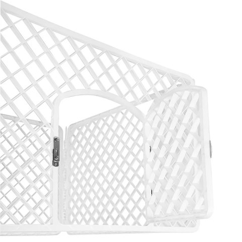 Duża zagroda kojec klatka wybieg dla psa kota biała Petsi