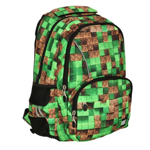Plecak szkolny młodzieżowy St. Right Pixel Cubes Plecak szkolny młodzieżowy St. Right Pixel Cubes