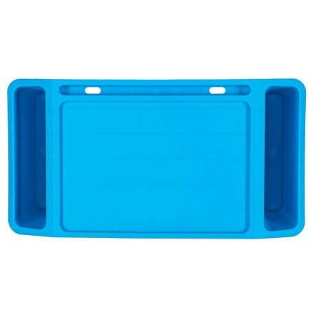 Stolik pod laptopa z organizerem podróżny samochodowy dla dzieci z kieszeniami śniadaniowy podstawka przenośny stabilny niebiesk Stolik pod laptopa z organizerem podróżny samochodowy dla dzieci z kieszeniami śniadaniowy podstawka przenośny stabilny niebiesk