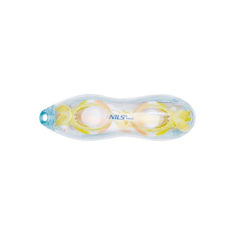 NQG870SAF ŻÓŁTY SYRENKA JUNIOR OKULARKI NILS AQUA