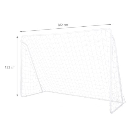 NT8182 SIATKA DO PIŁKI NOŻNEJ 1820x1220x600mm NILS