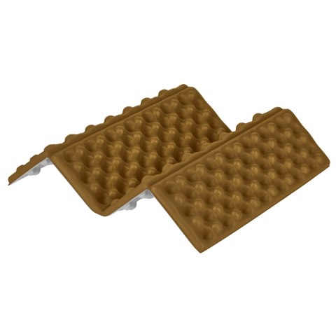 NC17105 KARIMATA KEMPINGOWA DO SIEDZENIA Z PODBICIEM ALUMINIOWYM +IXPE 40 CM BRĄZOWA NILS CAMP