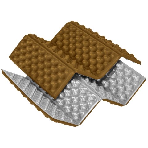 NC17105 KARIMATA KEMPINGOWA DO SIEDZENIA Z PODBICIEM ALUMINIOWYM +IXPE 40 CM BRĄZOWA NILS CAMP