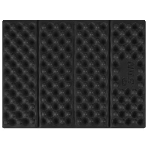 NC17105 KARIMATA KEMPINGOWA DO SIEDZENIA Z PODBICIEM ALUMINIOWYM +IXPE 40 CM CZARNA NILS CAMP