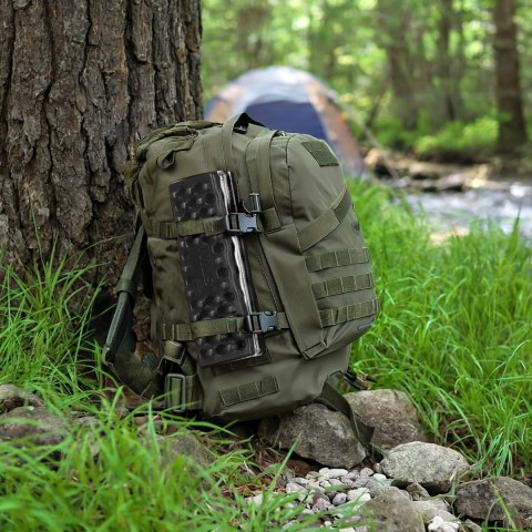 NC17105 KARIMATA KEMPINGOWA DO SIEDZENIA Z PODBICIEM ALUMINIOWYM +IXPE 40 CM CZARNA NILS CAMP