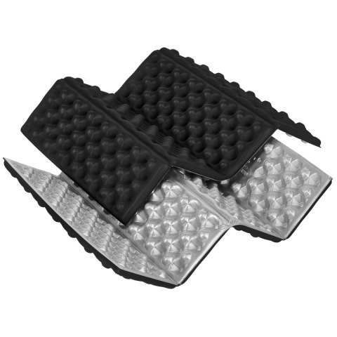 NC17105 KARIMATA KEMPINGOWA DO SIEDZENIA Z PODBICIEM ALUMINIOWYM +IXPE 40 CM CZARNA NILS CAMP