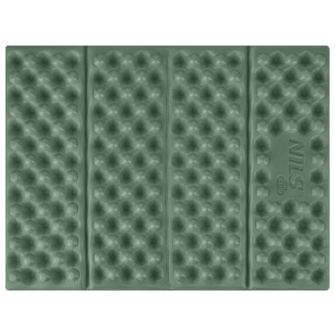 NC17105 KARIMATA KEMPINGOWA DO SIEDZENIA Z PODBICIEM ALUMINIOWYM +IXPE 40 CM ZIELONA NILS CAMP