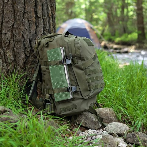 NC17105 KARIMATA KEMPINGOWA DO SIEDZENIA Z PODBICIEM ALUMINIOWYM +IXPE 40 CM ZIELONA NILS CAMP