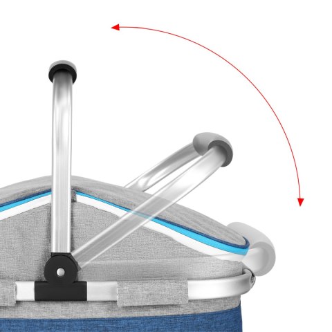 NC2901 TORBA TERMICZNA NIEBIESKA 35L NILS