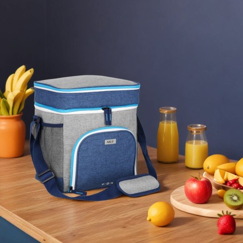 NC2902 TORBA TERMICZNA NIEBIESKA 15L NILS
