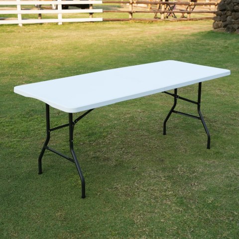 NC1618 STÓŁ TURYSTYCZNY 180 CM BIAŁY NILS CAMP