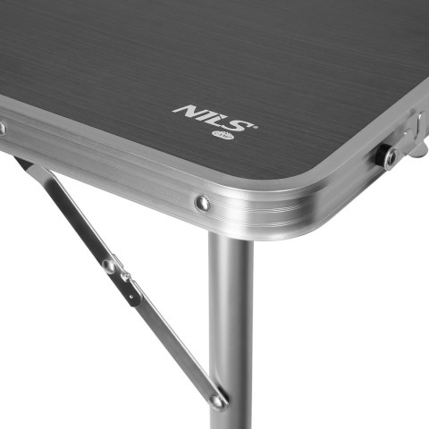 NC1633 STÓŁ I KRZESŁA ZESTAW CIEMNOSZARY NILS CAMP