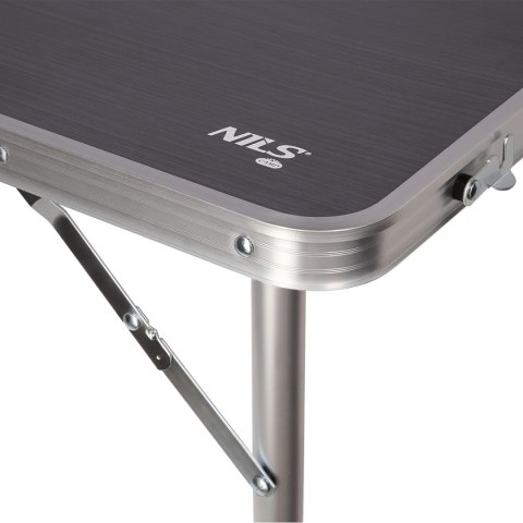 NC1633 STÓŁ I KRZESŁA ZESTAW CIEMNOSZARY NILS CAMP