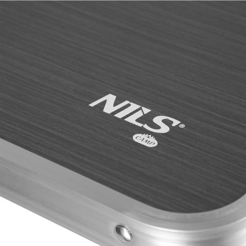 NC1633 STÓŁ I KRZESŁA ZESTAW CIEMNOSZARY NILS CAMP