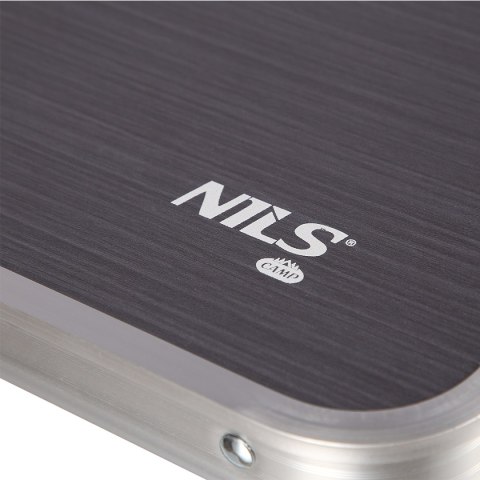 NC1633 STÓŁ I KRZESŁA ZESTAW CIEMNOSZARY NILS CAMP