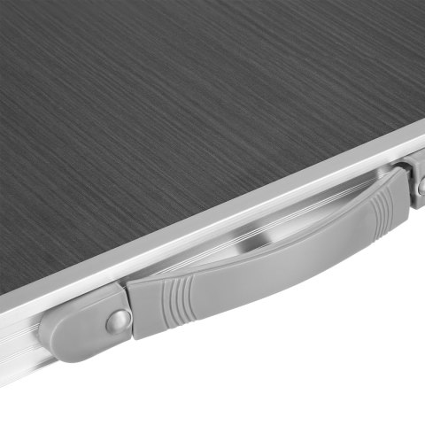 NC1633 STÓŁ I KRZESŁA ZESTAW CIEMNOSZARY NILS CAMP