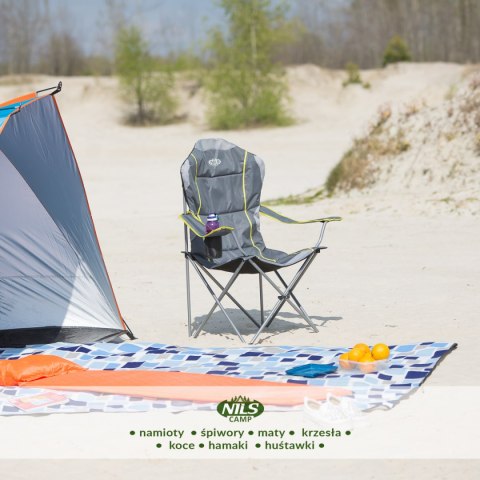 NC3080 SZARY KRZESŁO TURYSTYCZNE NILS CAMP