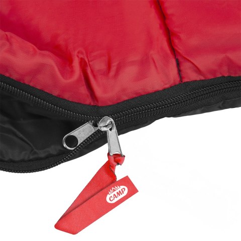 NC2012 CZARNO-CZERWONY ŚPIWÓR NILS CAMP