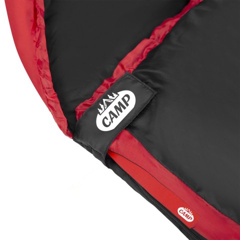 NC2012 CZARNO-CZERWONY ŚPIWÓR NILS CAMP