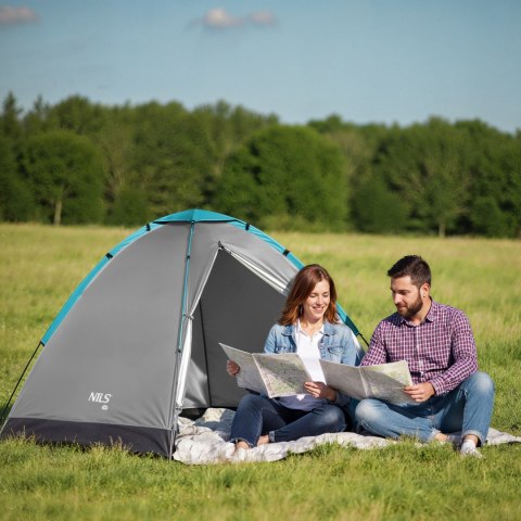 NC3021 NAMIOT KEMPINGOWY SZARY NILS CAMP