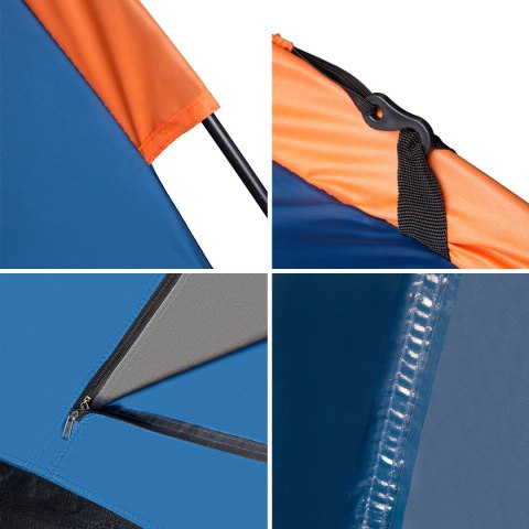 NC6010 NIEBIESKI NAMIOT KEMPINGOWY HIKER NILS CAMP