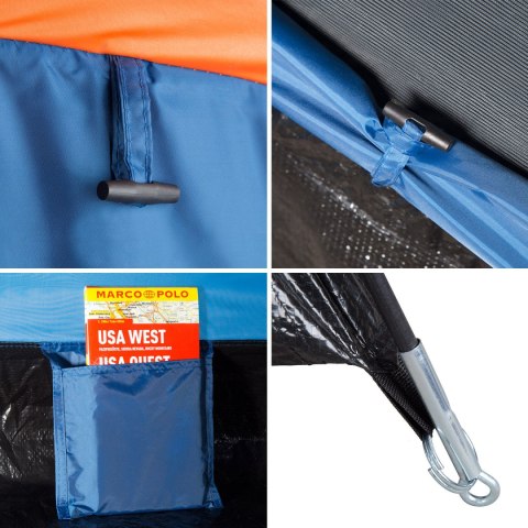 NC6010 NIEBIESKI NAMIOT KEMPINGOWY HIKER NILS CAMP