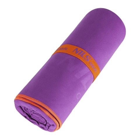 NAR12 FIOLETOWY RĘCZNIK Z MIKROFIBRY 180x100 cm NILS AQUA