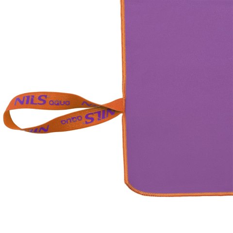 NAR12 FIOLETOWY RĘCZNIK Z MIKROFIBRY 180x100 cm NILS AQUA