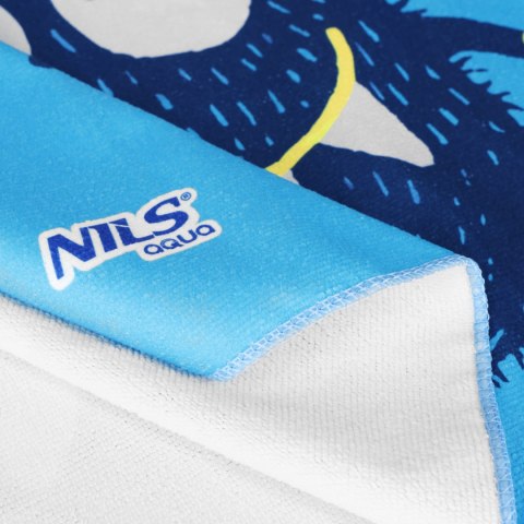 NAR20 RĘCZNIK PONCZO MONSTER NILS AQUA