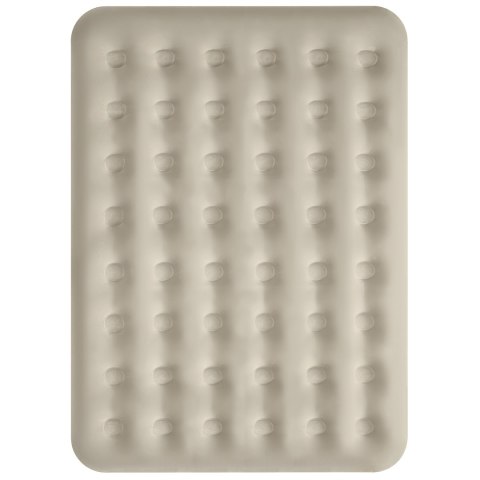 NC2803 MATERAC TURYSTYCZNY DMUCHANY 203X152X22 CM BEŻOWY NILS CAMP